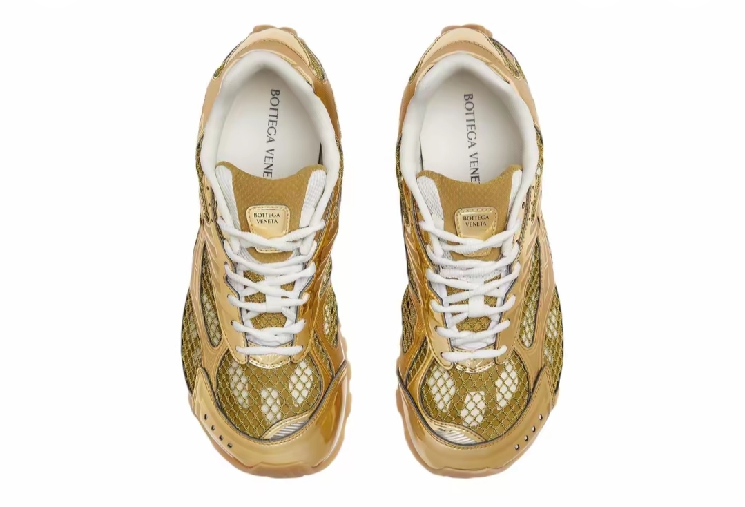 PK God Batch Bottega Veneta Orbit Sneaker Golden