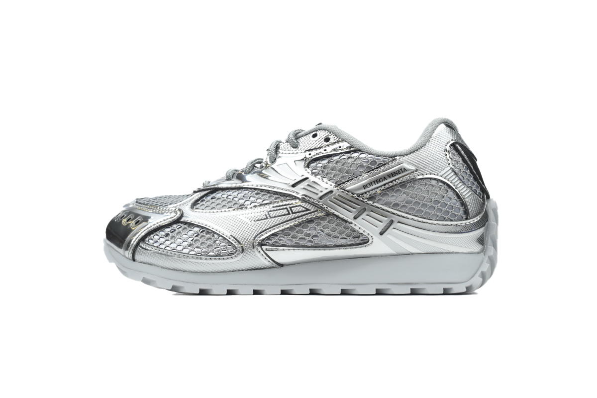 PK God Batch Bottega Veneta Orbit Sneaker Grey Silver