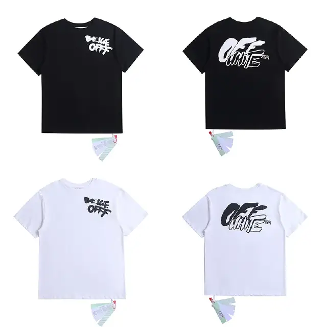 Off-White Tee TS-14 – Thread Street Black/White