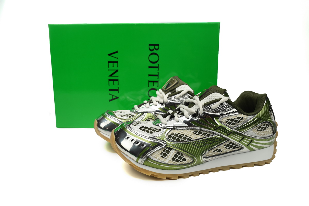 PK God Batch Bottega Veneta Orbit Sneaker Olive Green
