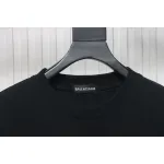 Balenciaga 25ss Sanskrit letters flocked print short sleeves