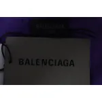 Balenciaga 25ss washed cola embroidery fried color hole short-sleeved T-shirt purple