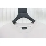 Balenciaga Blurred Inkjet Letters Short Sleeve T-shirt Light Gray