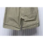 Balenciaga Plaid Letter Embroidered Shorts