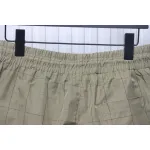 Balenciaga Plaid Letter Embroidered Shorts
