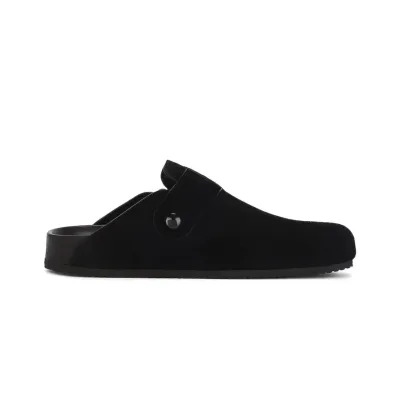 Balenciaga Sunday Mule Suede Black 02