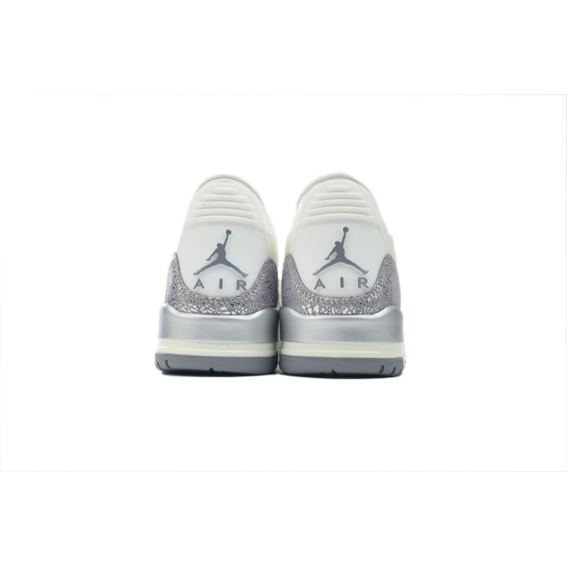 PK God Batch Air Jordan 3 Retro 'Sail Metallic Silver' CK9246-100