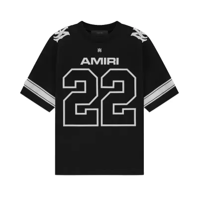 AMIRI 22 MESH TEE BLACK 01