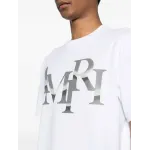 AMIRI White Staggered Chrome T-Shirt