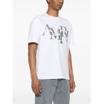 AMIRI White Staggered Chrome T-Shirt