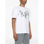 AMIRI White Staggered Chrome T-Shirt