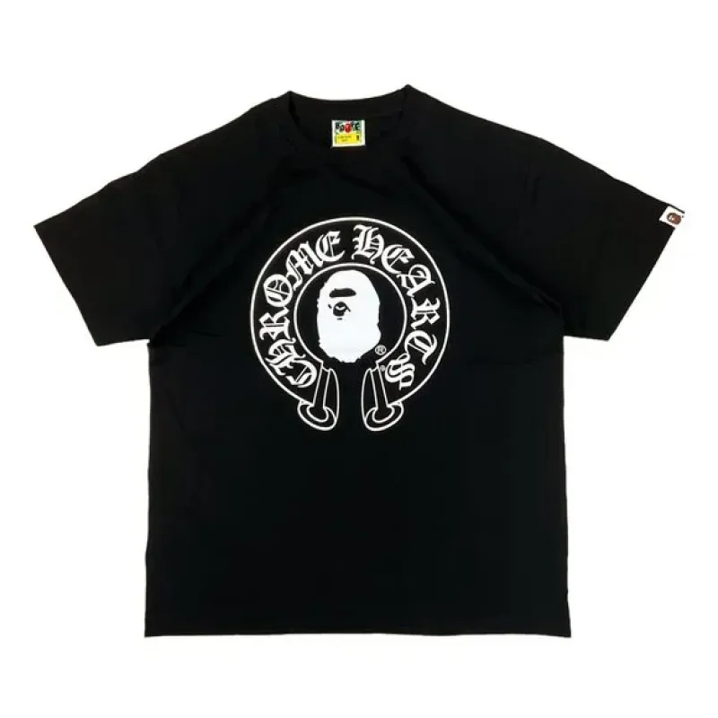 BAPE x Chrome Hearts Baby Milo T-shirt Black