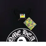 BAPE x Chrome Hearts Baby Milo T-shirt Black