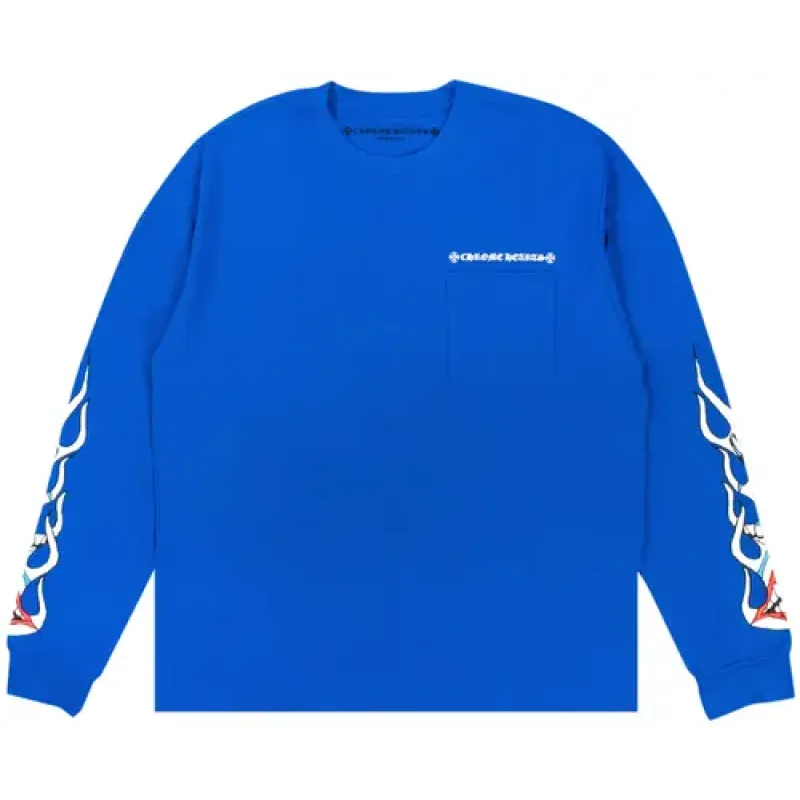 Chrome Hearts x Matty Boy Space Long-Sleeve T-Shirt 'Blue'