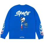 Chrome Hearts x Matty Boy Space Long-Sleeve T-Shirt 'Blue'