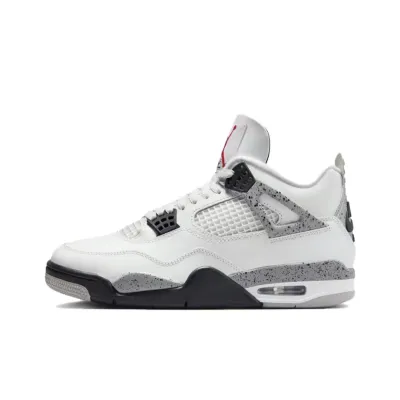 PK God Batch Air Jordan 4 Retro White Cement (2025) FV5029-100 01
