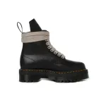 PK God Batch Dr. Martens x Rick Owens Strobe 1460 Quad Sole Jumbo Lace Boot 'Black'