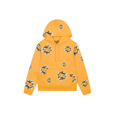Denim Tears x CPFM Cactus Tears Wreath Hoodie Yellow 01