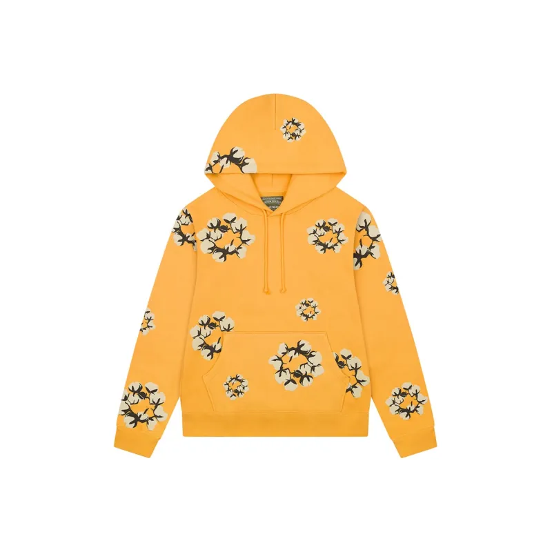 Denim Tears x CPFM Cactus Tears Wreath Hoodie Yellow