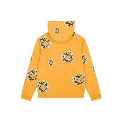 Denim Tears x CPFM Cactus Tears Wreath Hoodie Yellow 02