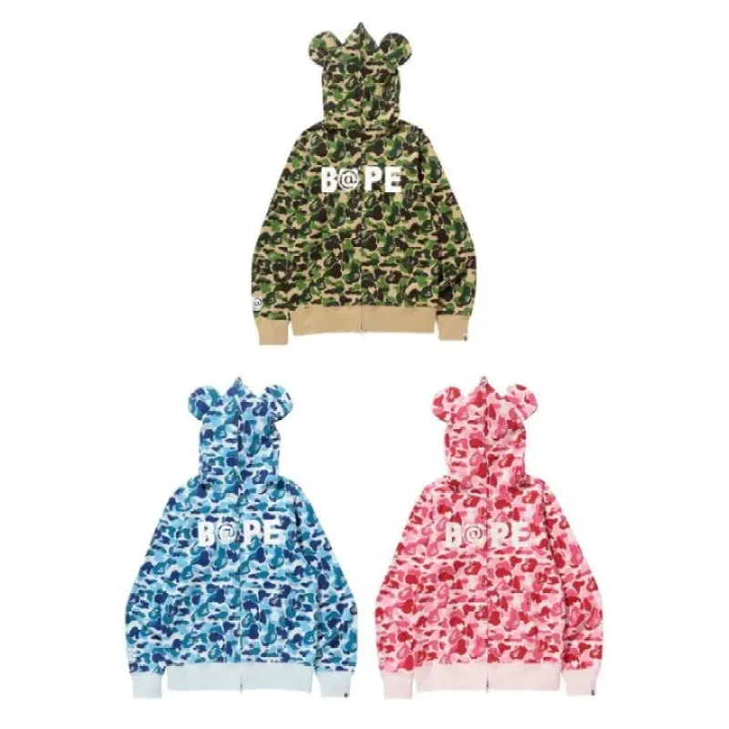 BAPE x Bearbrick ABC Bape Hoodie