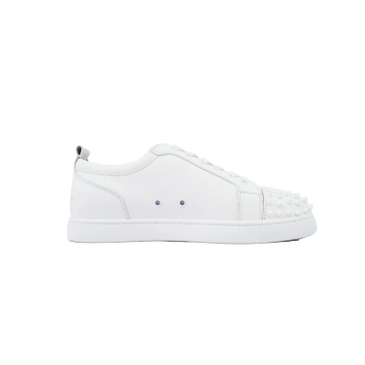 Christian Louboutin Louis Junior Spikes White 02
