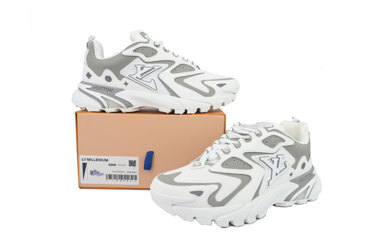 PK God Batch Louis Vuitton Run Tatic White