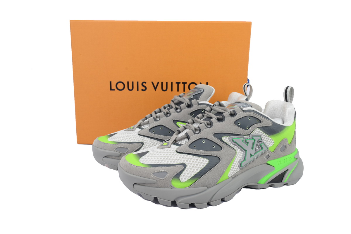 PK God Batch Louis Vuitton Run Tatic Grayish Green