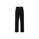 Louis Vuitton Monogram Detail Carpenter Denim Pants Black
