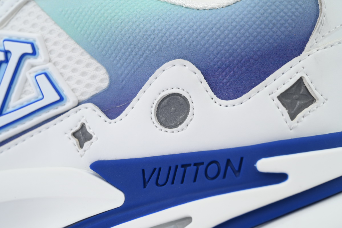PK God Batch Louis Vuitton Run Tatic White Blue