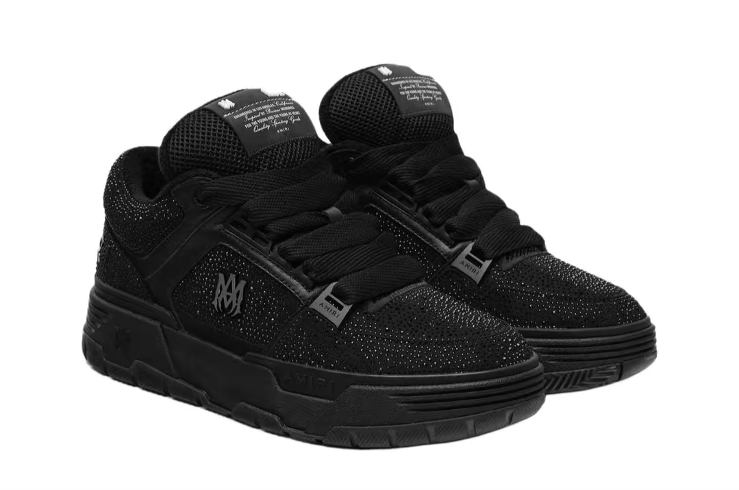 PK God Batch AMIRI Crystal Ma-1 Sneakers Black
