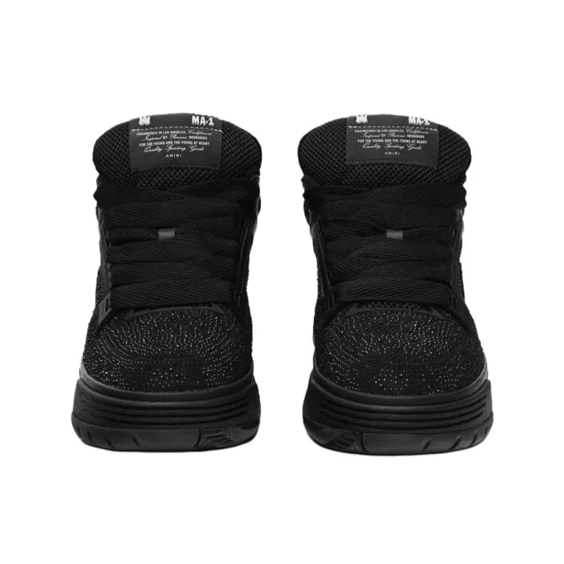 PK God Batch AMIRI Crystal Ma-1 Sneakers Black