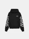 Amiri Men's Bones Stacked Hoodie Black