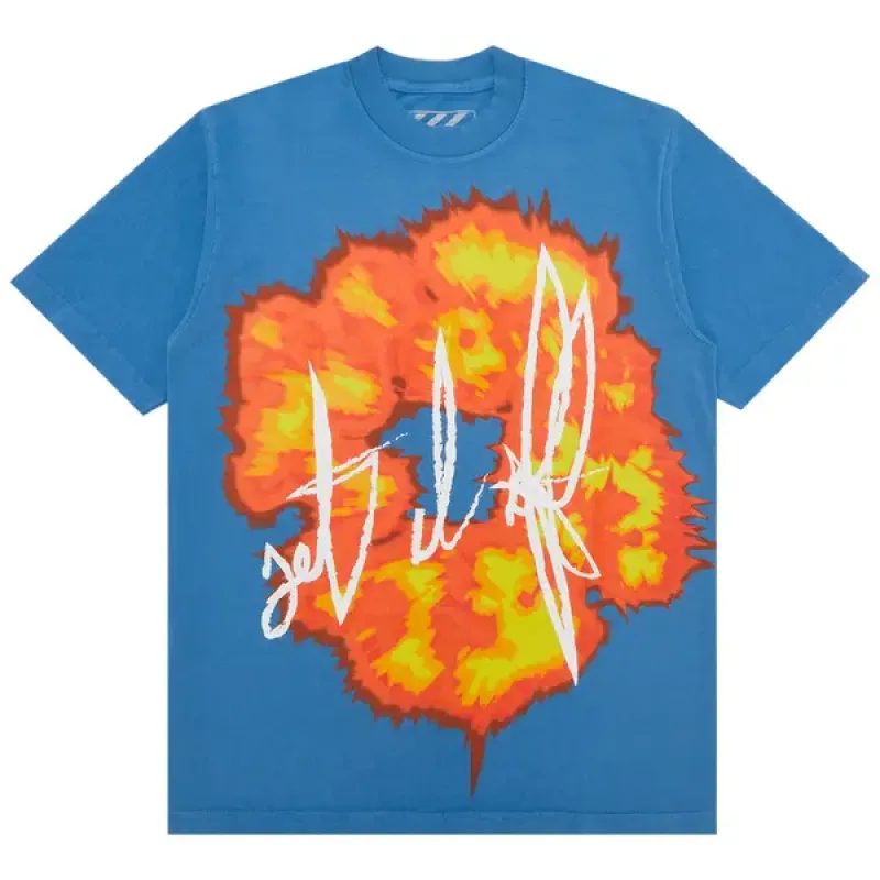 Denim Tears x Offset Set It Off #2 T-Shirt 'Blue'