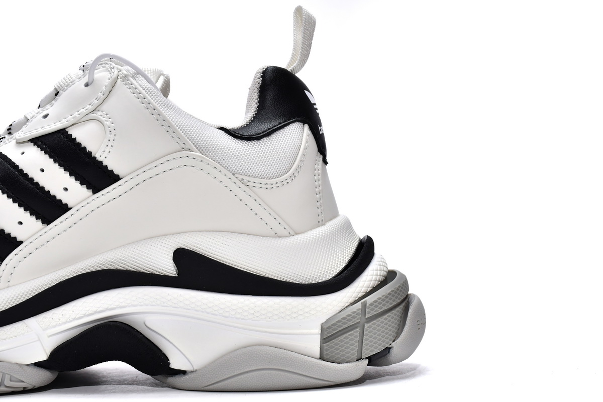 Pkstockx Adidas x Balenciaga Triple S Black/White