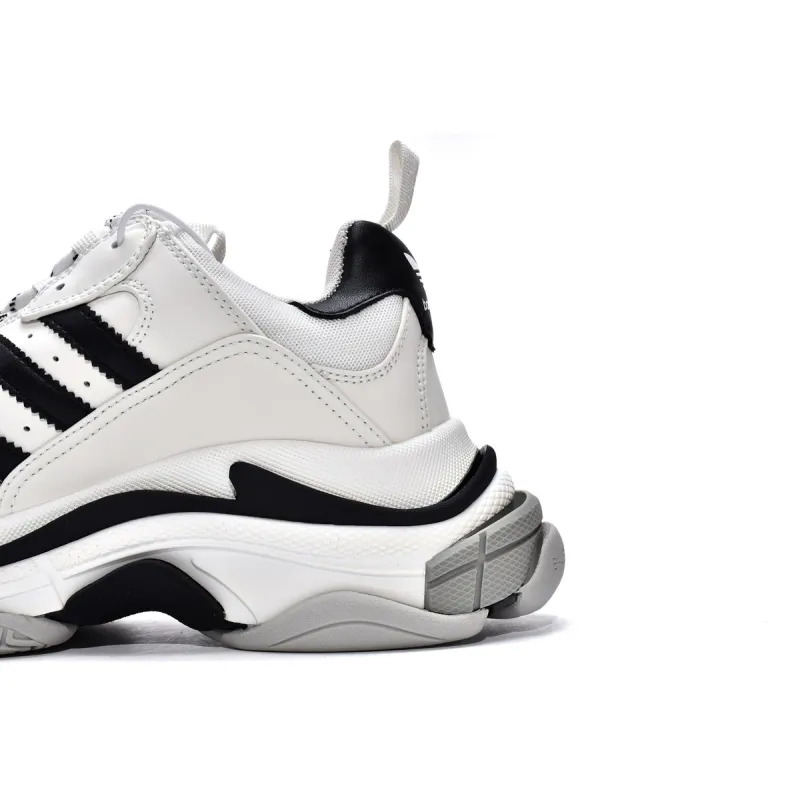 Pkstockx Adidas x Balenciaga Triple S Black/White