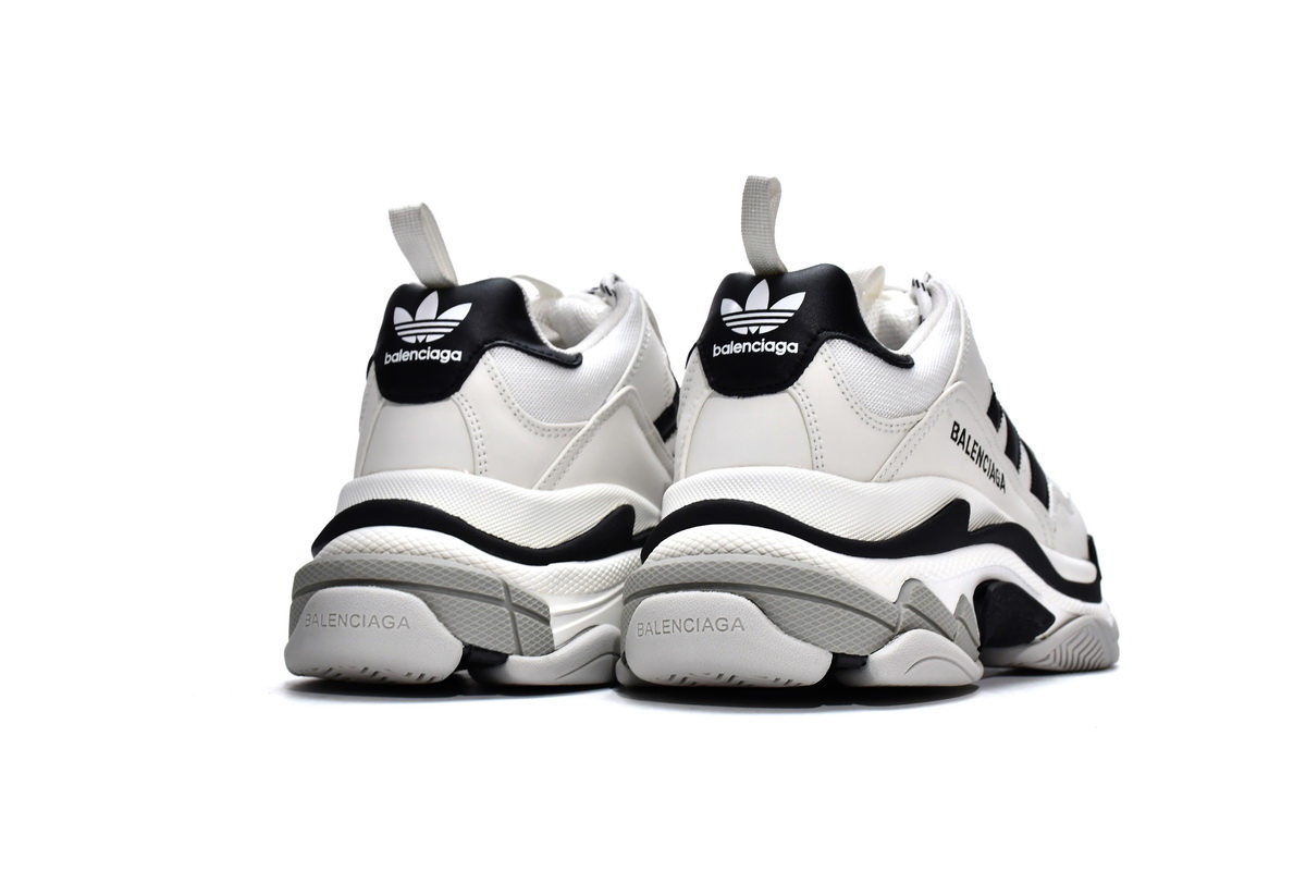 Pkstockx Adidas x Balenciaga Triple S Black/White