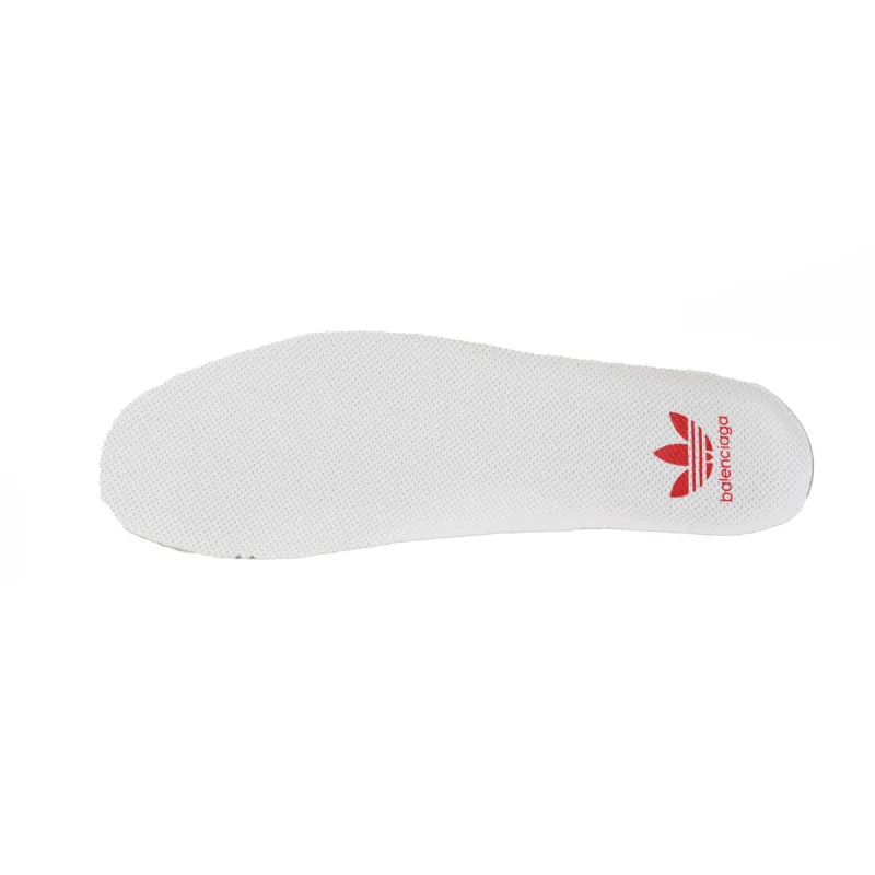 Pkstockx Adidas x Balenciaga Triple S White Red Bar