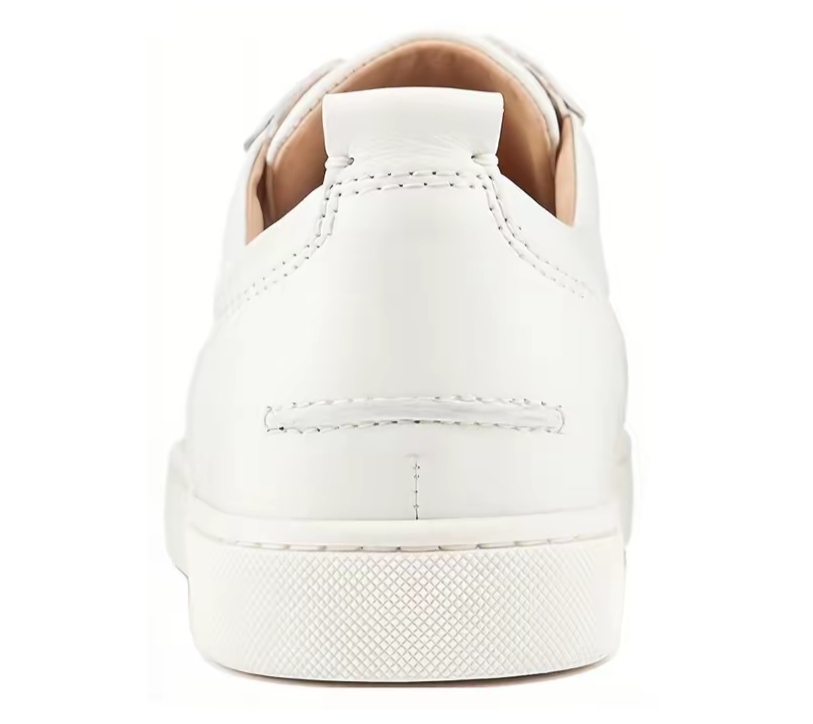 Christian Louboutin Louis Junior Spikes Sneakers White