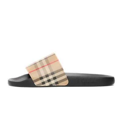 Burberry Vintage Check Slides Archive beige 01