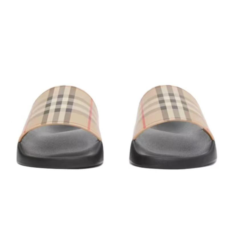 Burberry Vintage Check Slides Archive beige