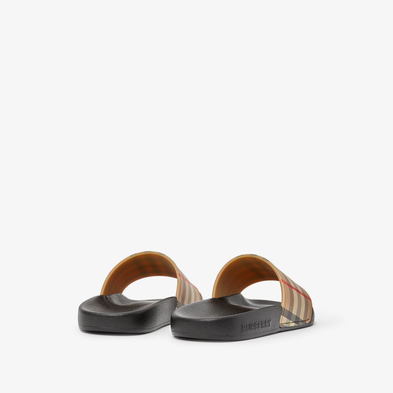 Burberry Vintage Check Slides Archive beige