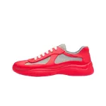 Prada America's Cup Low Top Sneaker Red
