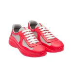 Prada America's Cup Low Top Sneaker Red