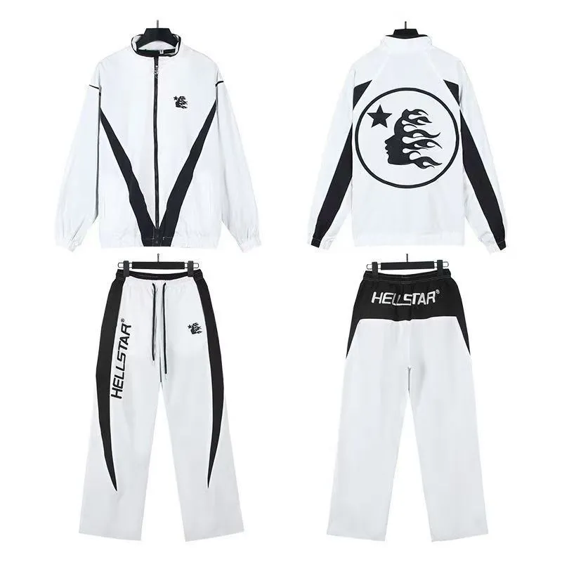 Hellstar Tracksuit White（full set）