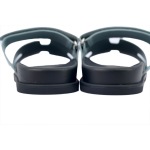 Hermes Flat Slippers Blue