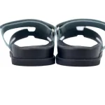 Hermes Flat Slippers Blue