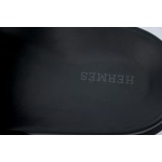 Hermes Flat Flip Flops Brown