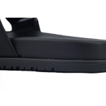 Hermes Flat Slippers Black