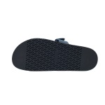 Hermes Flat Slippers Black Blue